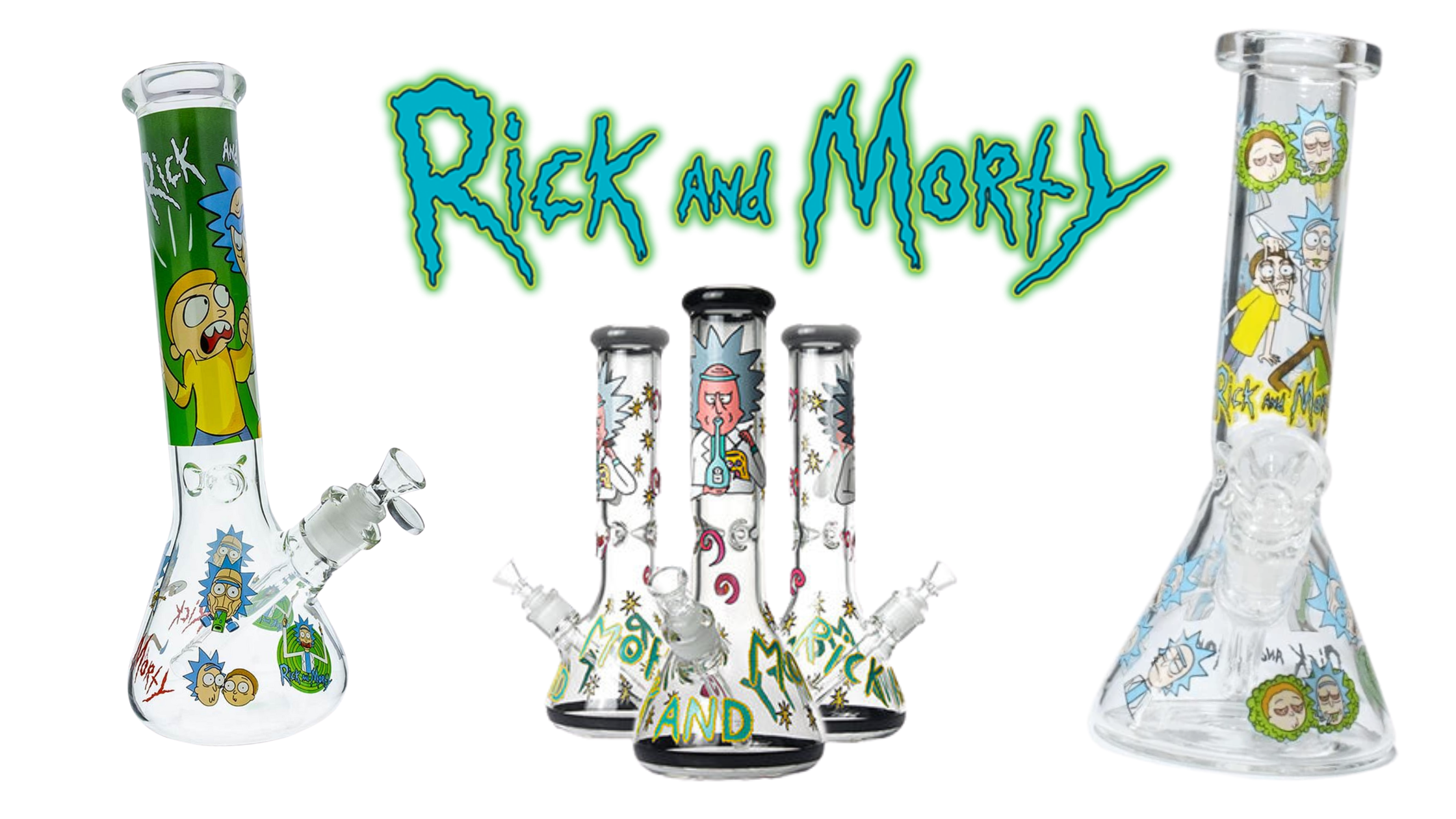 Rick and Morty Bongs